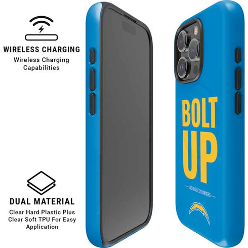 NFL Los Angeles Chargers Team Motto iPhone 16 Pro Max Magsafe Impact Case